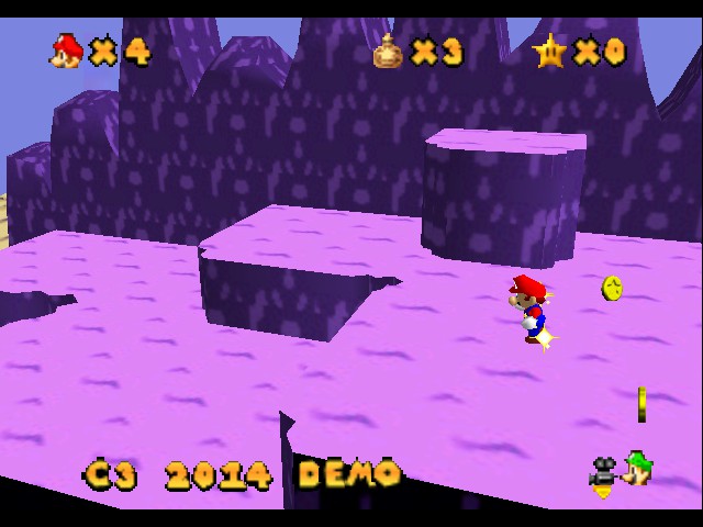 Super Mario 64 - Superstar Saga (C3 2014 Demo) Screenshot 1